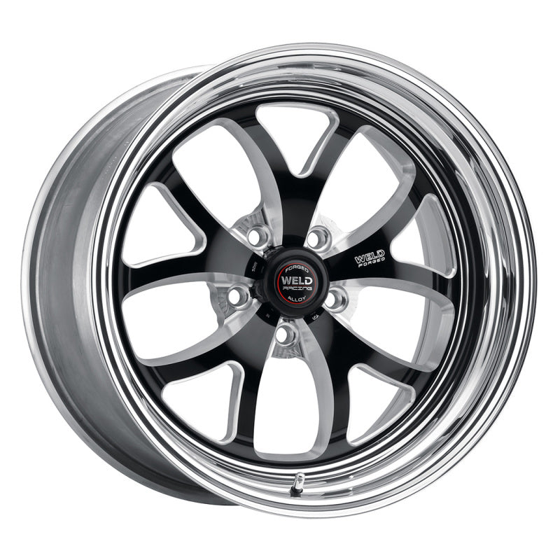 Weld  76HB8080B41A S76 18x8 / 5x4.75 BP / 4.1in. BS Black Wheel (High Pad) - Non
