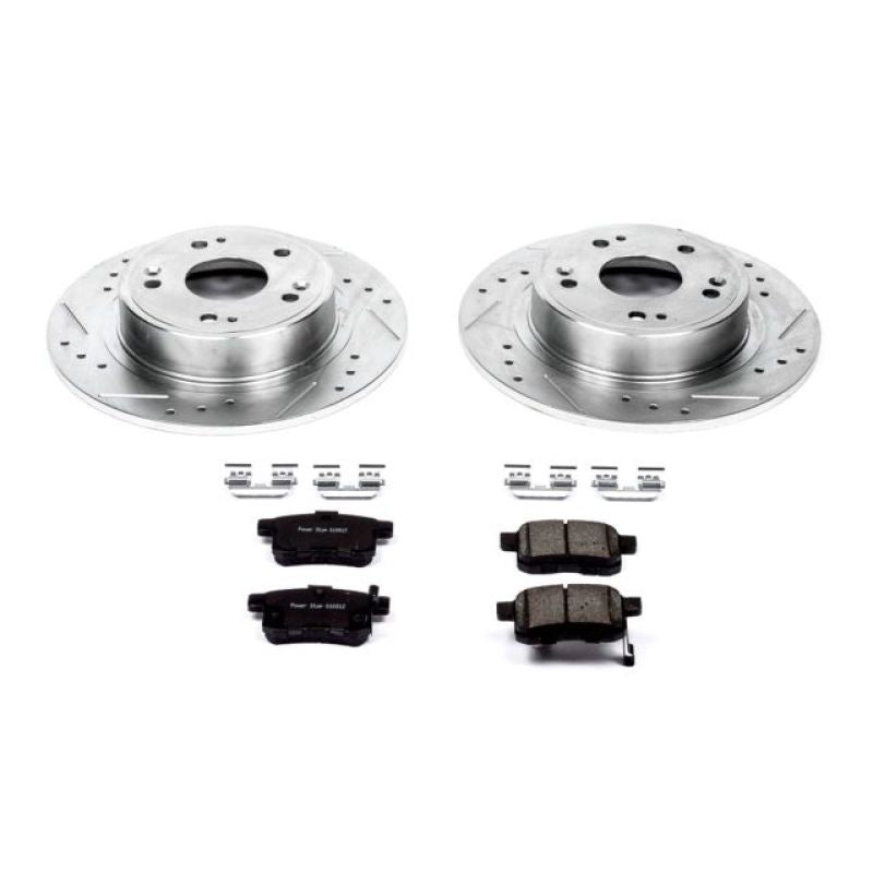 PowerStop K3127 fits Acura 09-10 TSX Rear Z23 Evolution Sport Brake Kit