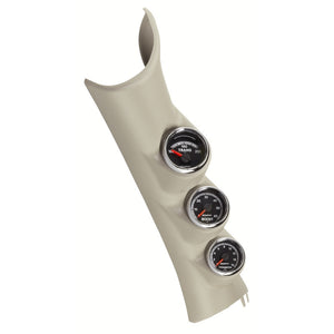 AutoMeter 7089 Autometer 10-12 fits Dodge Ram Gen4 Factory Match Triple Pillar Gauge Kit