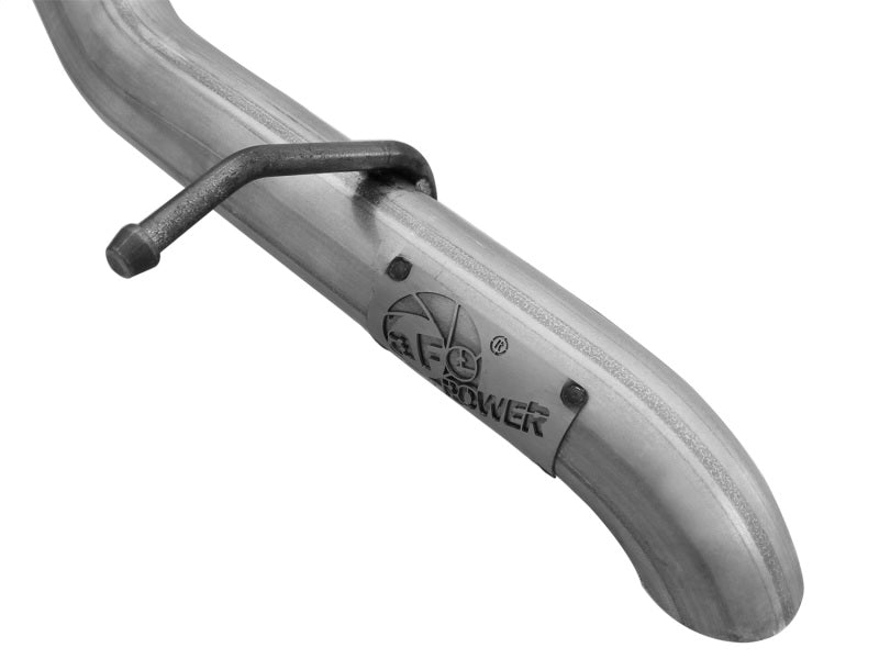 AFE 49-08040 on Exhaust System, Cat Back Aluminized Hi-Tuck 07-14 fits Jeep Wra