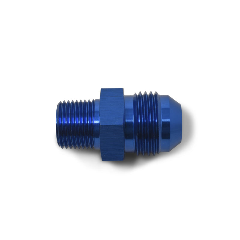 Russell 660460 Performance -6 AN to 3/8in NPT Straight Flare to Pipe (Blue)
