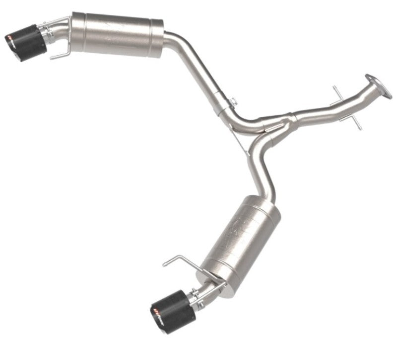 AFE 49-36055-C Takeda 06-13 fits Lexus IS250/IS350 SS Axle-Back Exhaust w/ Carb