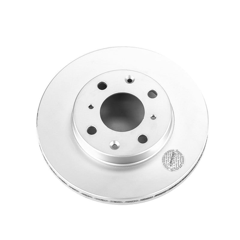 PowerStop JBR525EVC fits Honda Civic Front Evolution Geo 90-00met Coated Rotor