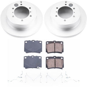 PowerStop fits Mitsubishi Montero Sport Rear Z17 Evolution Geo 97-04met Coated