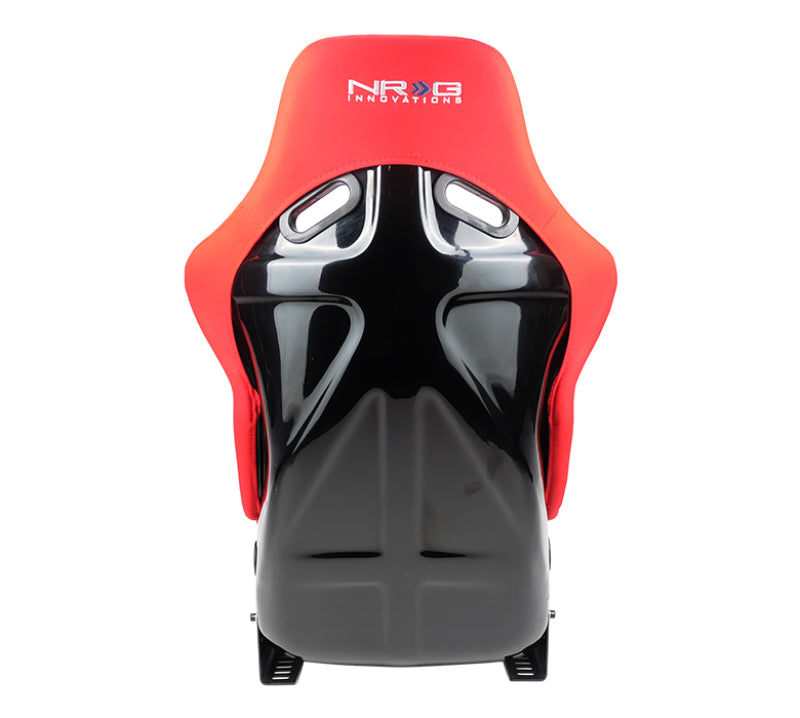 NRG FRP-300RD FRP Bucket Seat (Red Cloth) - Large