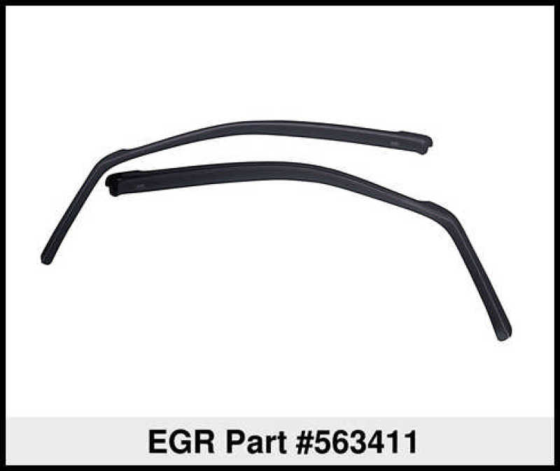 EGR 563411 99-15 fits Ford Super Duty In-Channel Window Visors - Set of 2 (563411)