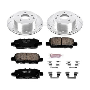 PowerStop K6761 fits Nissan 11-19 Leaf Rear Z23 Evolution Sport Brake Kit