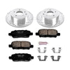PowerStop K6761 fits Nissan 11-19 Leaf Rear Z23 Evolution Sport Brake Kit