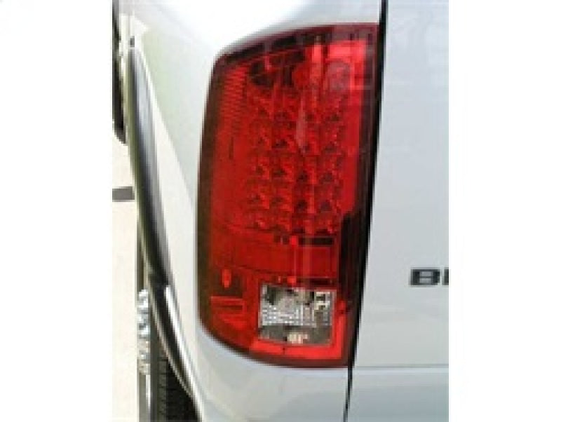 Spyder 5017567 fits Dodge 09-14 Ram 1500 LED Tail Lights Incandescen- Red Clear