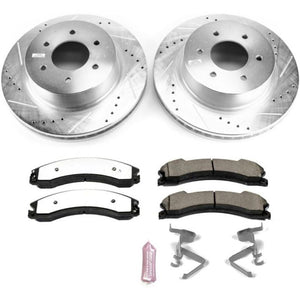 Power Stop K7875-36 16-22 fits Nissan Titan XD Front Z36 Truck & Tow Brake Kit