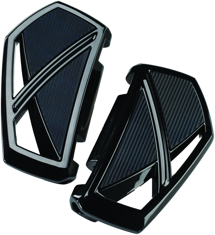Kuryakyn 5757 Kuryakyn Phantom Passenger Boards For Harley-Davidson Black