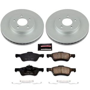 PowerStop fits Ford 05-10 Escape Front Z17 Evolution Geomet Coated Brake Kit