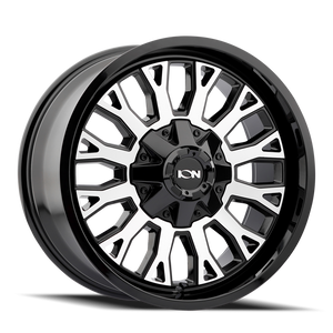 ION Wheels 152-2970BM ION Type 152 20x9 / 8x170 BP / 0mm Offset / 125.2mm Hub Black/Machined Wheel