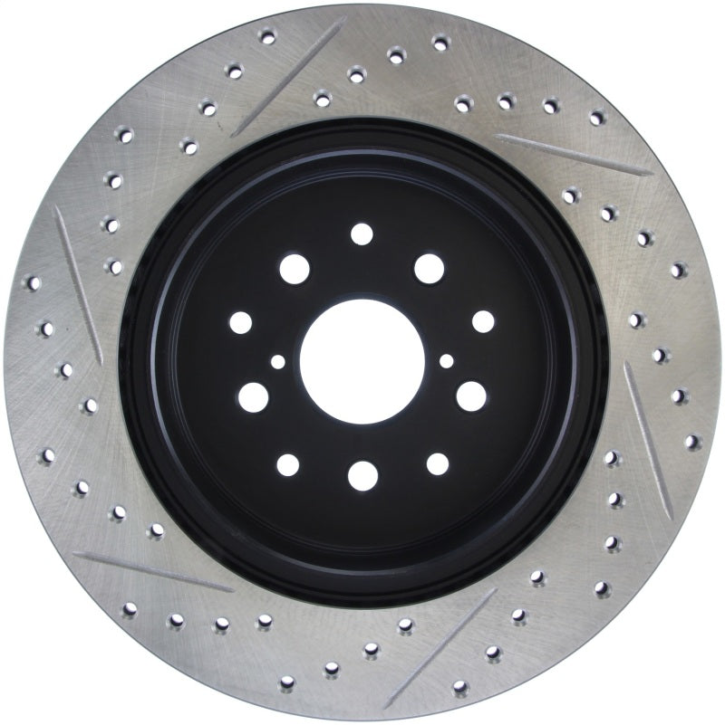 Stoptech 127.44105L 5/93-98 fits Toyota Supra Left Rear Slotted & Drilled Rotor