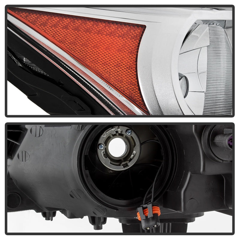 xTune 9042560 09-12 fits Chevy Traverse (Excl LTZ) Passenger Side Headlight - O