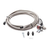 Snow Performance SNO-40012-BRD Braided SS Line Trunk Mount Upgrade (4AN SS Braid
