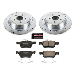 PowerStop K7144 fits Ford 15-19 Edge Rear Z23 Evolution Sport Brake Kit