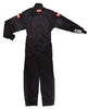 Racequip 1959995 Black Trim SFI-1 JR. Suit - KLarge