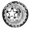 Weld  88B-512208MB Alumastar 2.0 15x12 / 5x4.5 BP / 4in. BS Black Wheel - Black