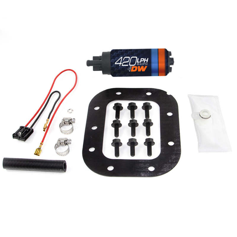 Deatschwerks 9-421-1027 DW420 Series 420lph In-Tank Fuel Pump w/ Install Kit For Corvette 84-85 5.7L