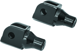 Kuryakyn 8868 Kuryakyn Front Tapered Peg Adapter Gloss Black