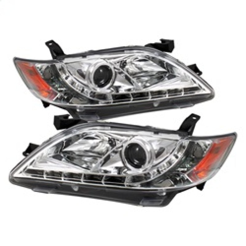 Spyder 5039415 fits Toyota 07-09 Camry Projector Headlights DRL Chrome High H1