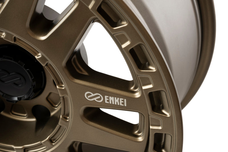 Enkei Trail-Tracker 18x9 / 6x139.7 BP / ET0 / 106.1mm Bore - Matte Bronze Wheel