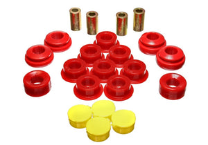 Energy Suspension 16.3117R 02-04 fits Acura RSX (includes Type S) Red Rear Control Arm Bushing Set