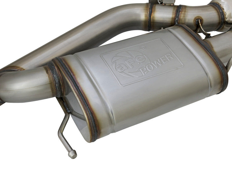 AFE 49-34078-P rce XP 3in 304 SS Cat-Back Dual Mode Exhaust w/ Polished Tips 16