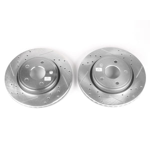 PowerStop fits Jeep 06-10 Commander Front Evolution Drilled & Slotted Rotors -