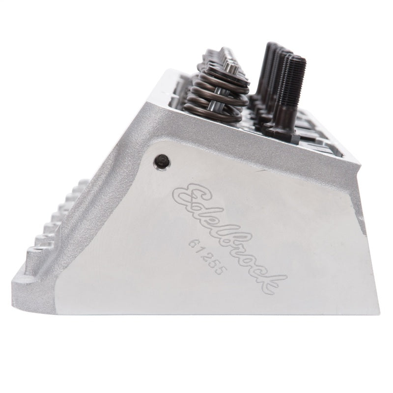 Edelbrock 61255 Cylinder Head Victor Jr fits SBC 23 Deg 220cc Complete for Hydraulic Roller Cam