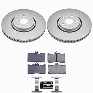 Power Stop 07-11 Lexus GS350 Front Z23 Coated Brake Kit