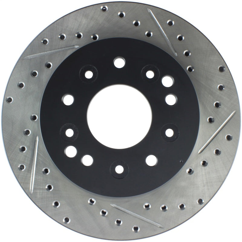 Stoptech 127.62007L Slotted & Drilled Sport Brake Rotor
