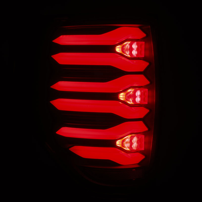 AlphaRex 653070 09-14 fits Ford F150 LUXX LED Taillights - Black Housing