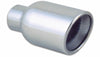 Vibrant 1303 4in Round SS Exhaust Tip (Double Wall Resonated Rolled Edge)