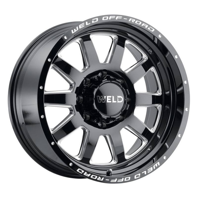 Weld  W10200017475 Off-Road W102 20X10 Stealth 8X170 ET-18 BS4.75 Gloss Black MI