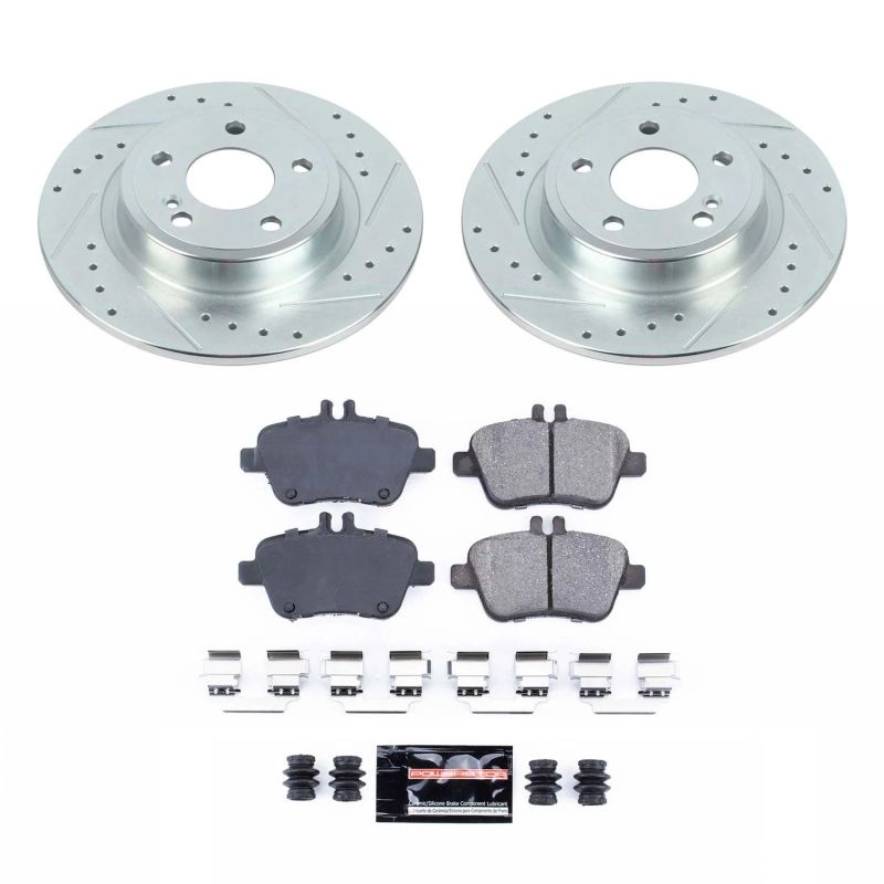 PowerStop K7377 fits Infiniti 17-19 QX30 Rear Z23 Evolution Sport Brake Kit