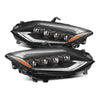 AlphaRex 880493 23-24 fits Nissan Z NOVA-Series LED Projector Headlights Blac