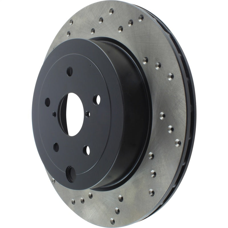 Stoptech 128.47030CR 08-17 Subaru WRX Cryo Drilled Sport Right Rear Rotor