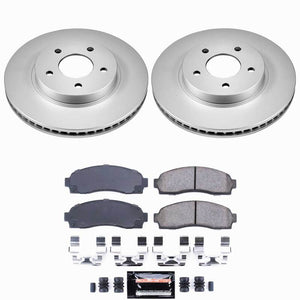 Power Stop 05-06 Chevrolet Equinox Front Z23 Coated Brake Kit