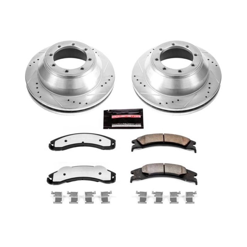 Power Stop K4719 36 17 fits Ford E-450 Super Duty Rear Z36 Truck & Tow Brake Kit