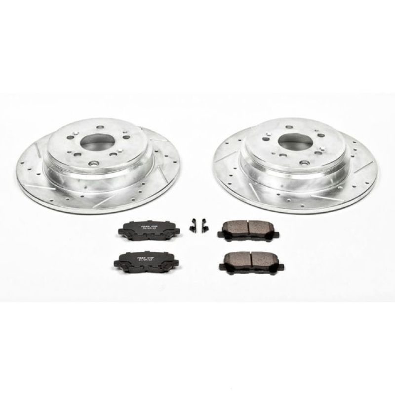 PowerStop K4685 fits Acura 07-13 MDX Rear Z23 Evolution Sport Brake Kit