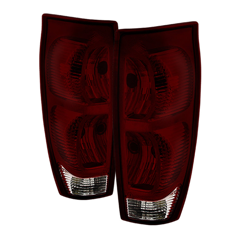 9030512 Xtune fits Chevy 02-06 Avalanche OE Style Tail Lights Red Smoked ALT-J