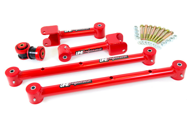 UMI Performance ABR801-R 68-72 fits GM A-Body Rear Suspension Kit - Red