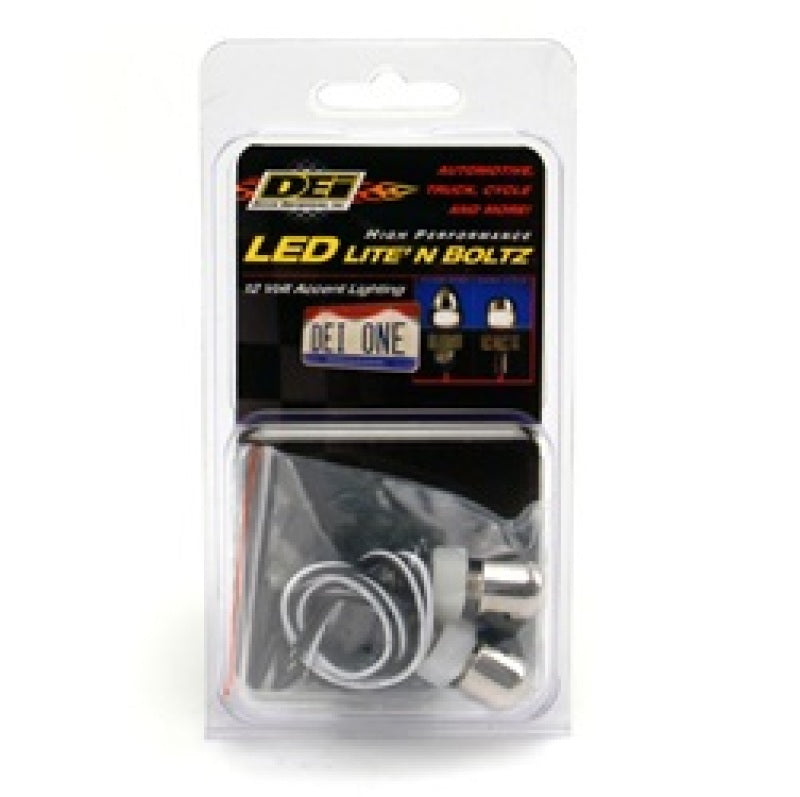 DEI  30310 LED LiteN Boltz LED LiteN Boltz License Plate Lighting - Dome Head -