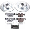 PowerStop K6667-26 15-16 fits BMW 328i xDrive Rear Z26 Street Warrior Brake Kit