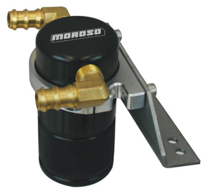 Moroso 85677 11-14 fits Ford F-150 EcoBoost/5.0L Air/Oil Separator Catch Can - S