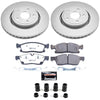 Power Stop 12-20 Dodge Durango Front Z36 Coated Truck & Tow Brake Kit