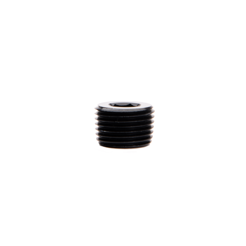 Fleece  Performance FPE-NPT-18 Universal 1/8in NPT Hex Socket Plug - Black