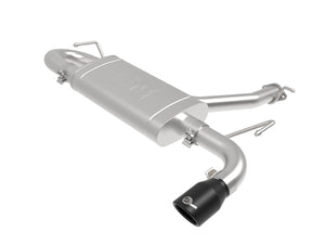 AFE 49-37017-B  2.5in 304 SS Axle-Back Exhaust w/ Black Tips 18-22 fits Hyundai